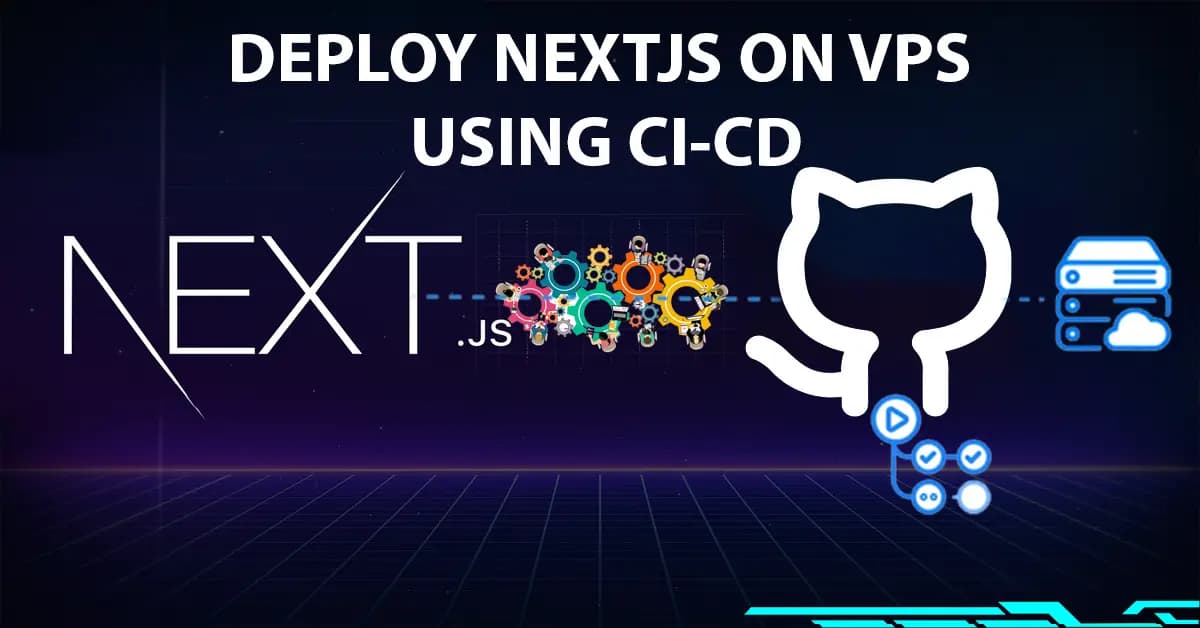 how to deploy next js app in vps using ci-cd pipline