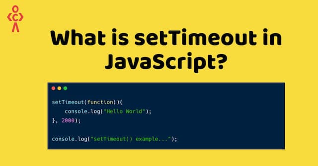 settimeout function