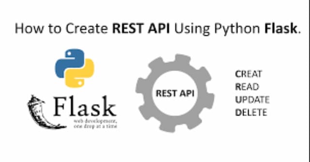 how to create rest api using python flask